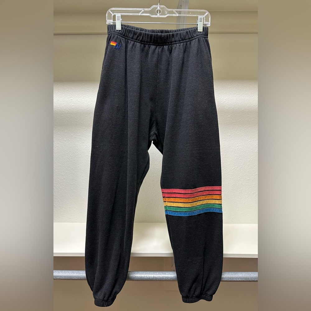 Aviator Nation Retro 6 Stripe Sweatpants